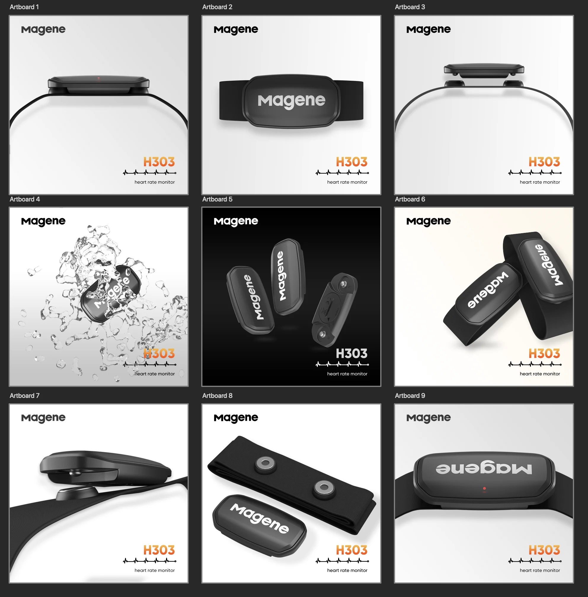 Magene H303 мониторинга сердечного ритма Смарт Браслет велосипедный датчик для фитнеса велосипедного компьютера