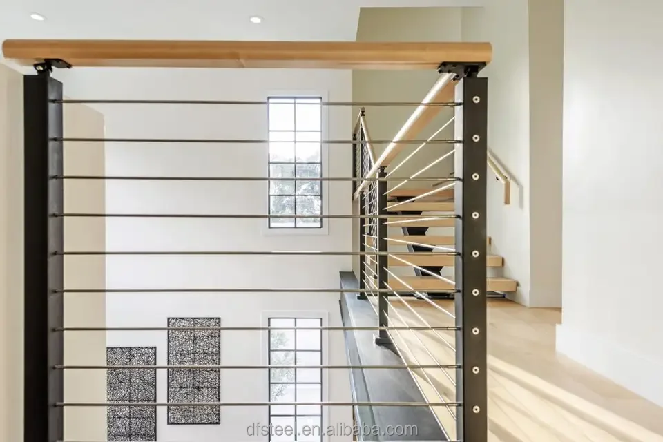 DF  factory price stainless steel cable railing kit stair railing design cable railing hardware