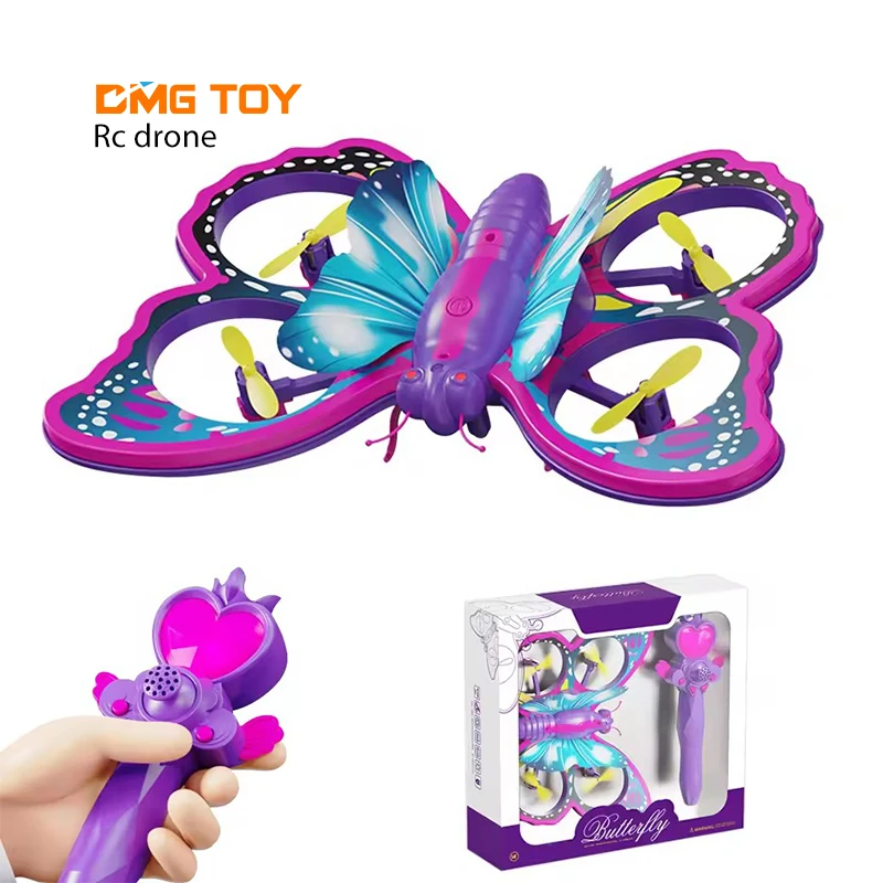 NEW style RC plane 3D Flips Gravity Induction RC animals Butterfly kids toys for girls EPP Foam Drone