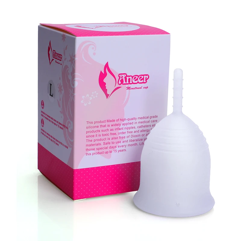 Menstrual Cup Women Period Cup Medical Grade Silicone Lady Cup Feminine Hygiene Menstrual Collector Gift Vaginal Tampons