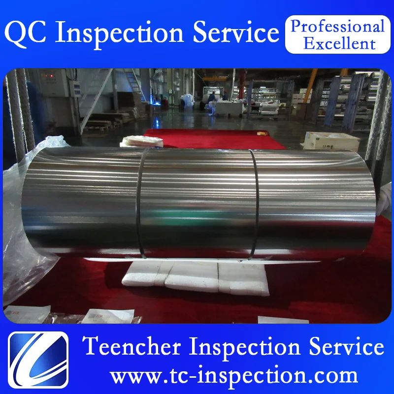 Quality Control Service/Inspection Service for Aluminum Foil in Luoyang/Hangzhou/Binzhou/Zibo