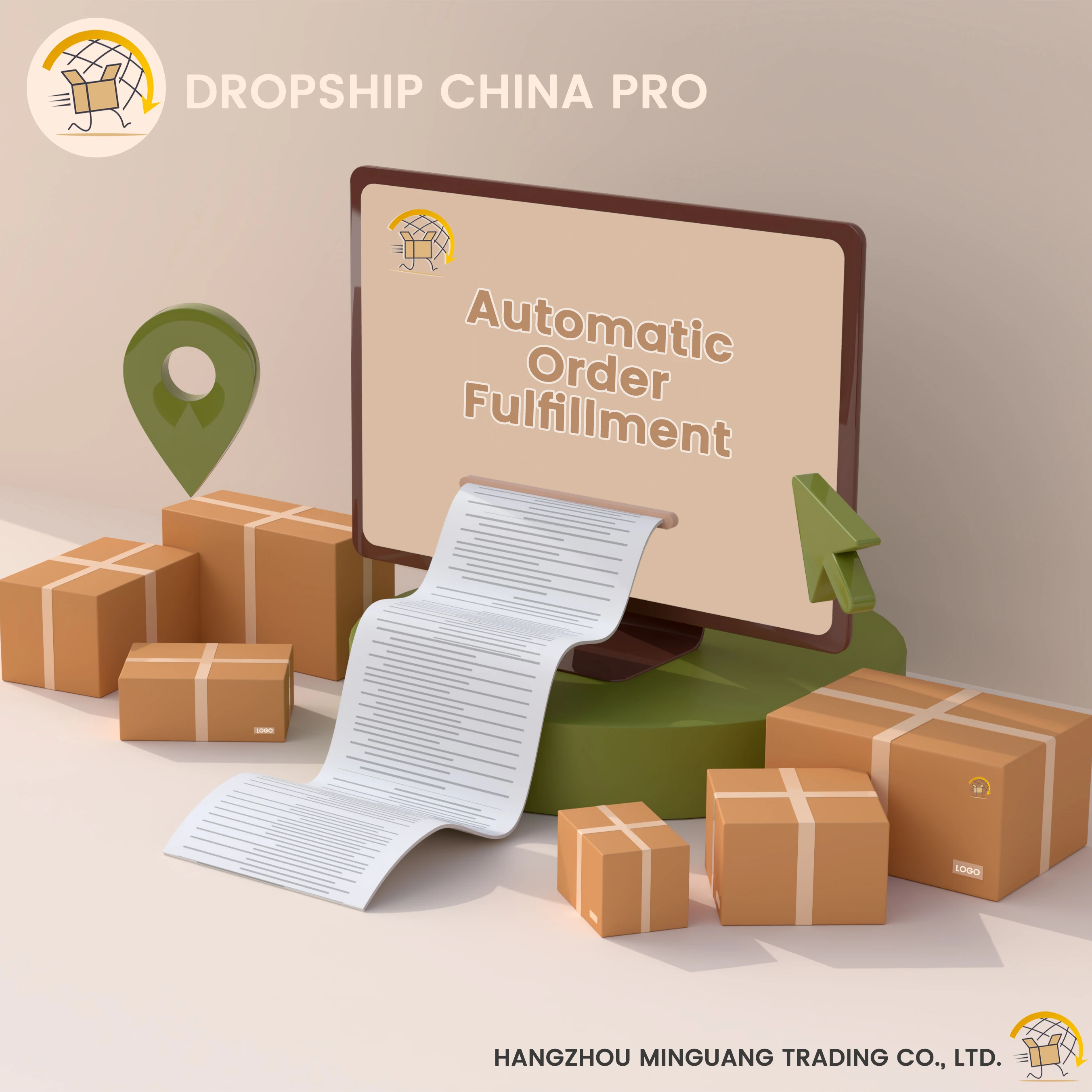 Dropshipping agent with 1688 Procurement service and Wish Shopee online/e-commerce Automatic Order Fulfillment Services