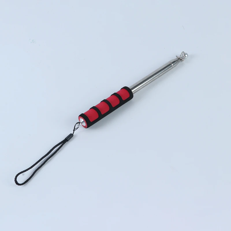 telescopic  flagpole Stainless Steel Guide flagpole Travel Marchers Flag Banner eaching Pointer for Tour Guides Group Teacher