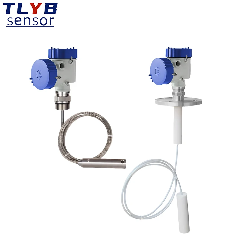 Liquid guided wave radar Level meter High frequency radar transmitter Sensor Silo liquid water 1.8G measurement tool