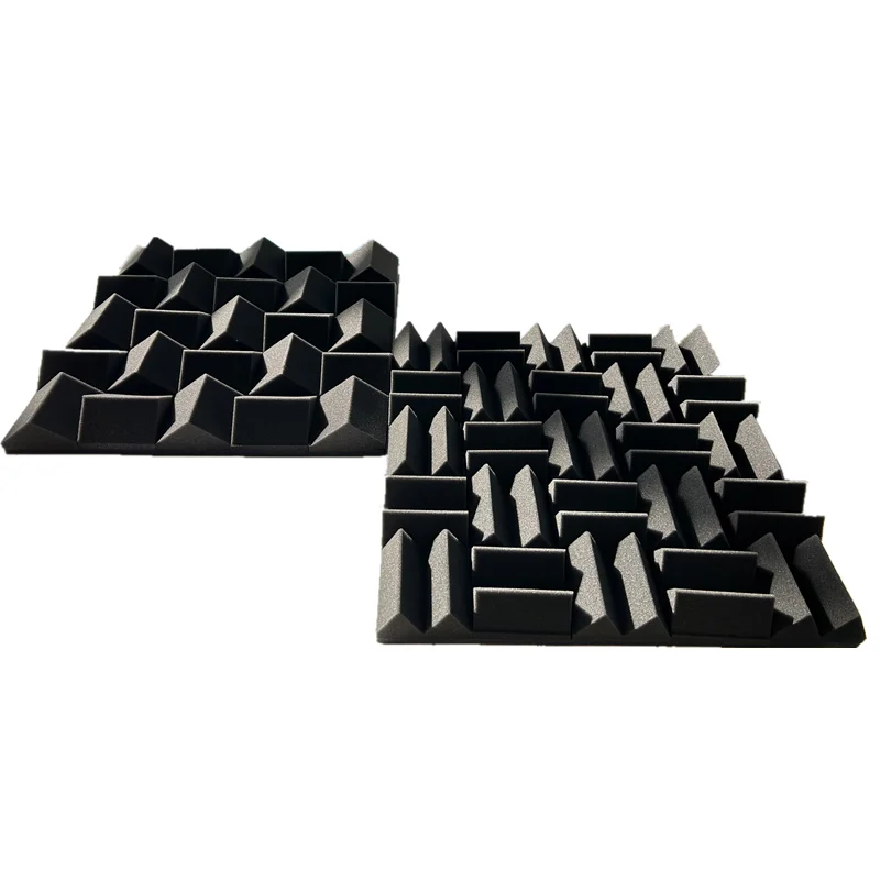 High Quality Fireproof Acoustic insulation foam Soundproof studio sponge with adhesive backing