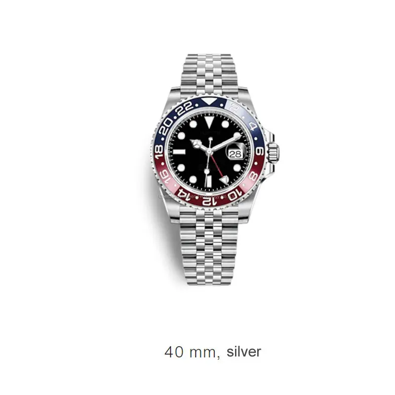 5A High-end Superior Quality Luminous eta 3285 automatic Movement 904L Steel noob Factory 126718 GMT Watch