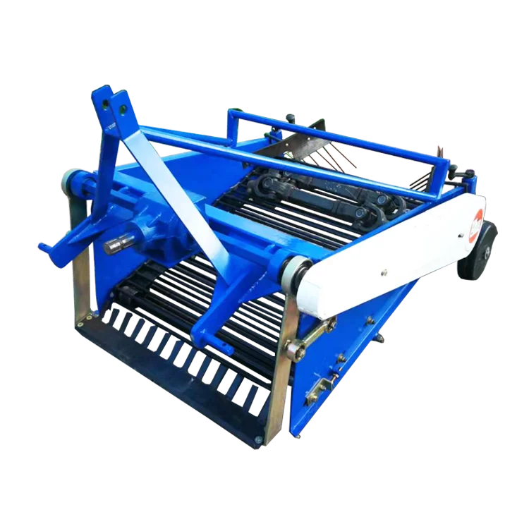 Mini small 3 point combine 2 rows garlic peanut onion carrot sweet potato harvester machine tractor for sale in india price