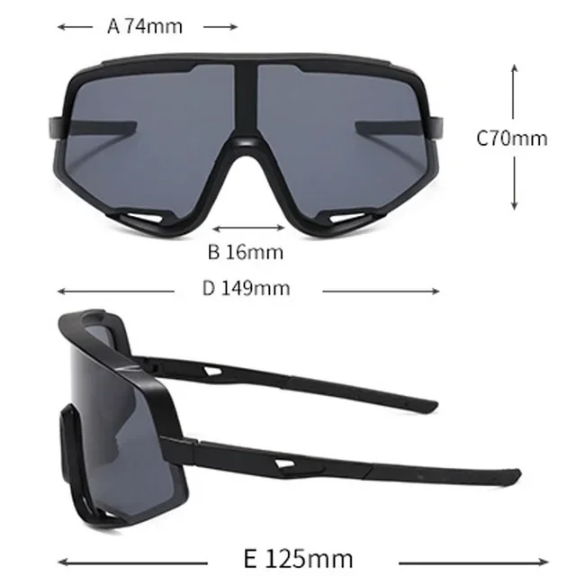 Outdoor sunglasses, sports, cycling, sun protection, fashionable driving, fishing, sun protection, plastic bicycle glasses