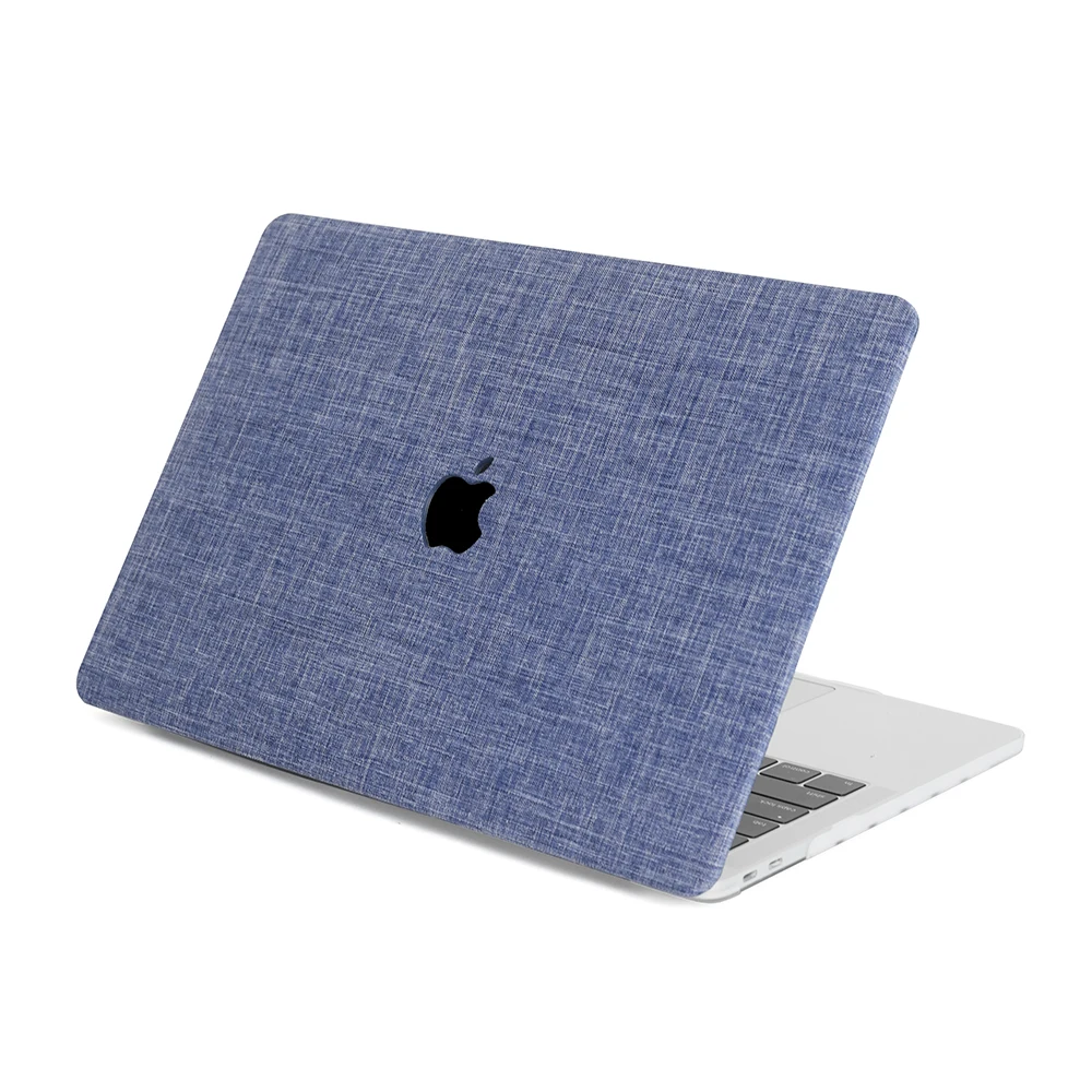 Джинсовый кожаный чехол для MacBook Air 13 'M2 2022 A2681 M1 A2337