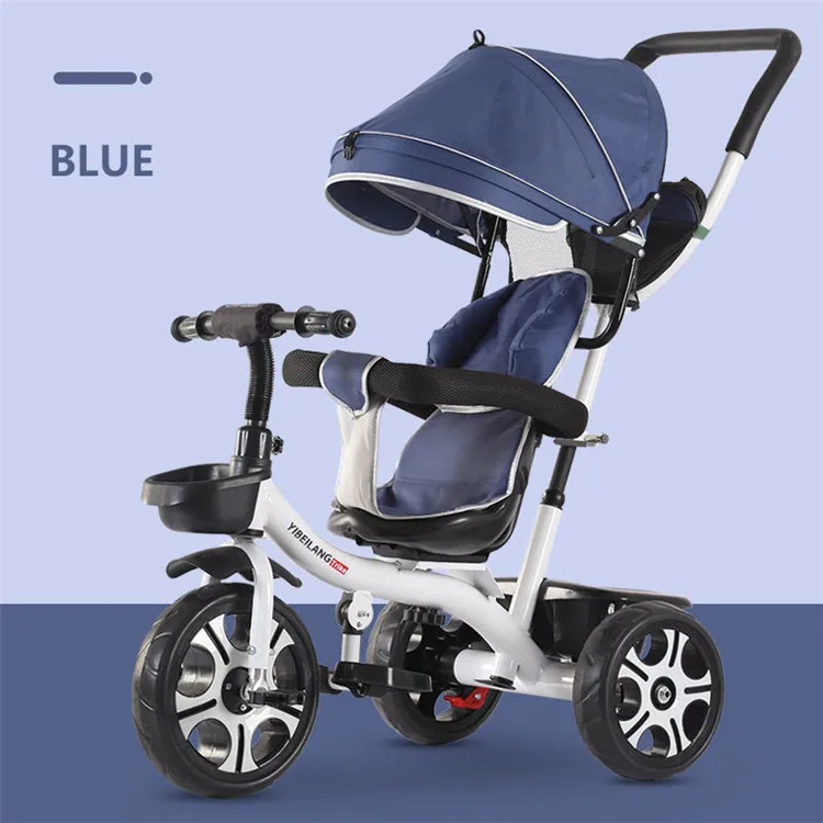 new fashion model tricycle baby stroller comfortable top quality tricycle baby 1 year wholesale smart trike 4 in 1