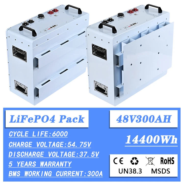 30 лет супер жизненный цикл Lto 48v 300ah 14.4kwh стойку батареи солнечный батарейный
