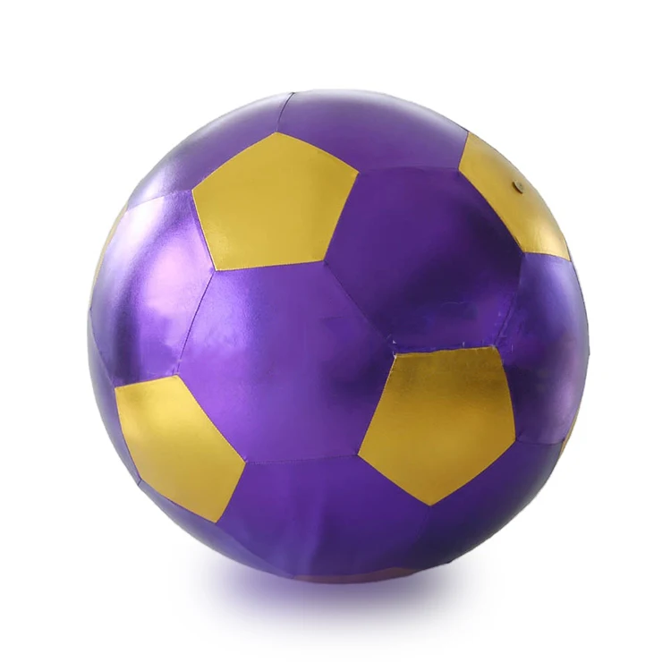 8.5 Inch Metal Fabric Cloth Kids Colorful Soft Soccer Ball