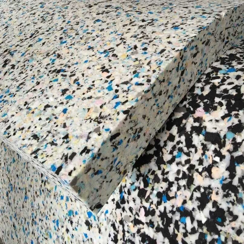 Free Sample-High Density Rebonded Foam Scrap Rebonded PU Foam Polyurethane Foam Sheet Mattress Pads