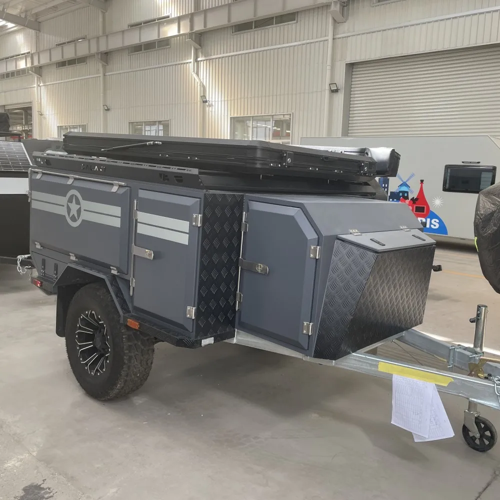 China Manufacture Travel Trailer Hot Sale Lightweight Overland Travel Trailer for sale