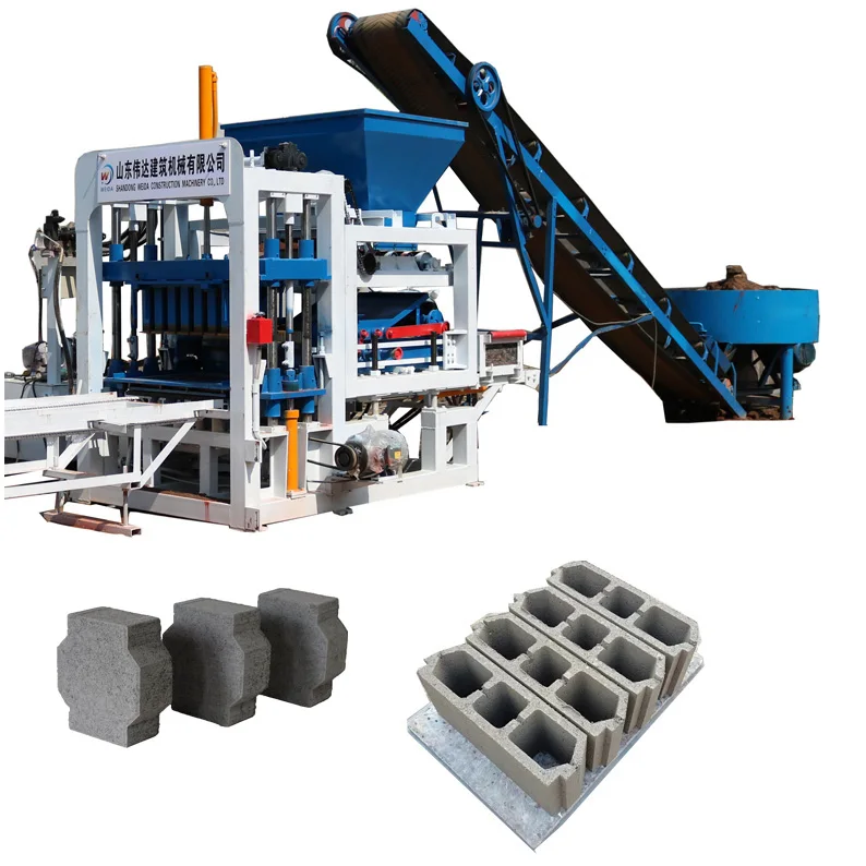 weida machine automatic interlocking blocks/cabro for paving and construction