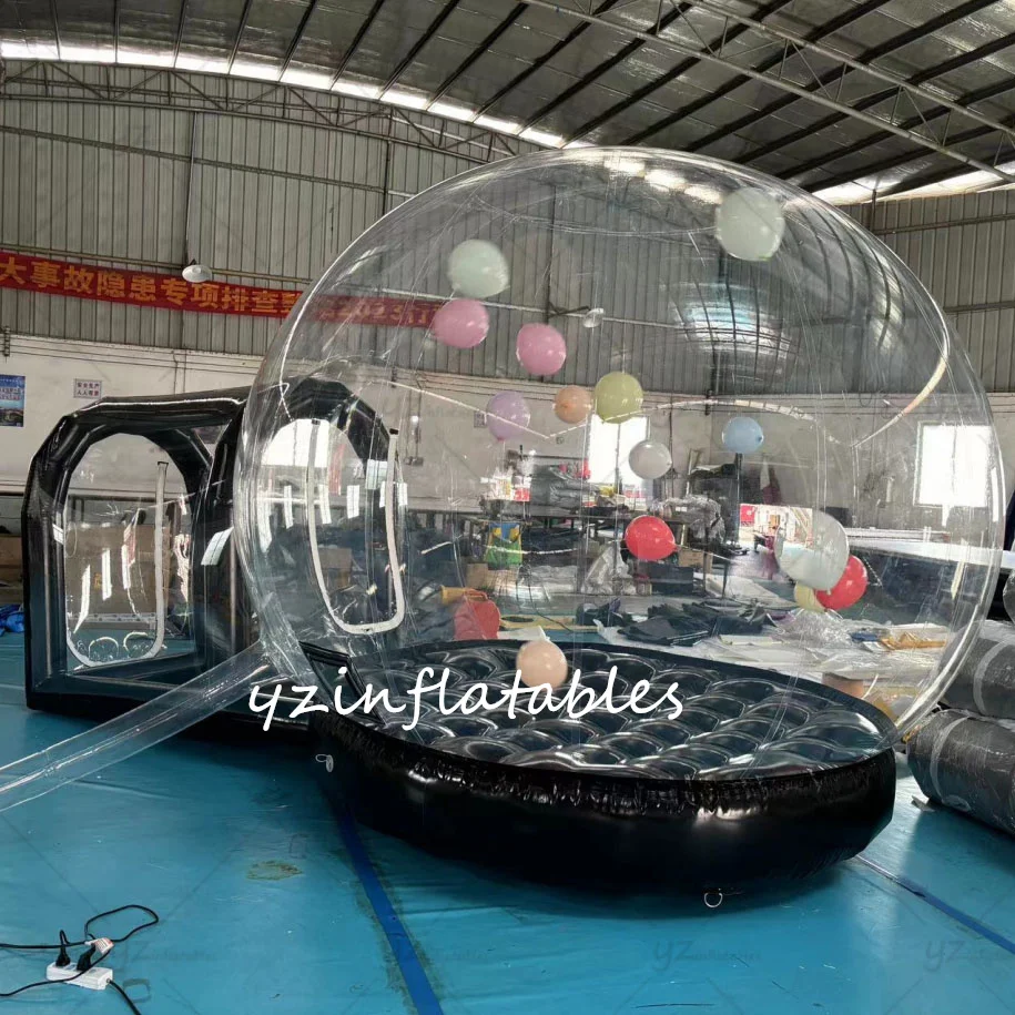 High quality black bubble house inflatable bubble balloons