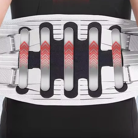 2024 Top Flat machine series custom design Lower Back Belt Knitted Lumbar Brace Comfortable Breathable waist Support