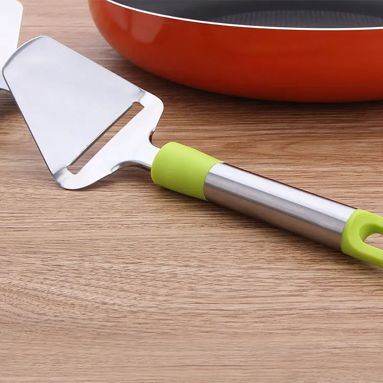 Stainless Steel Pizza Shovel Butter Cheese Cutter Slicer Pizza Shovel
