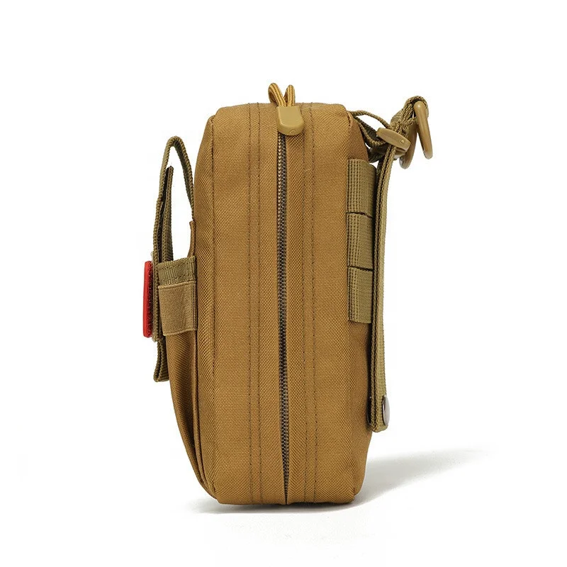 Wholesale Camouflage Molle Pouch Medical EMT Pouches First Aid Utility Bag with First Aid Patch