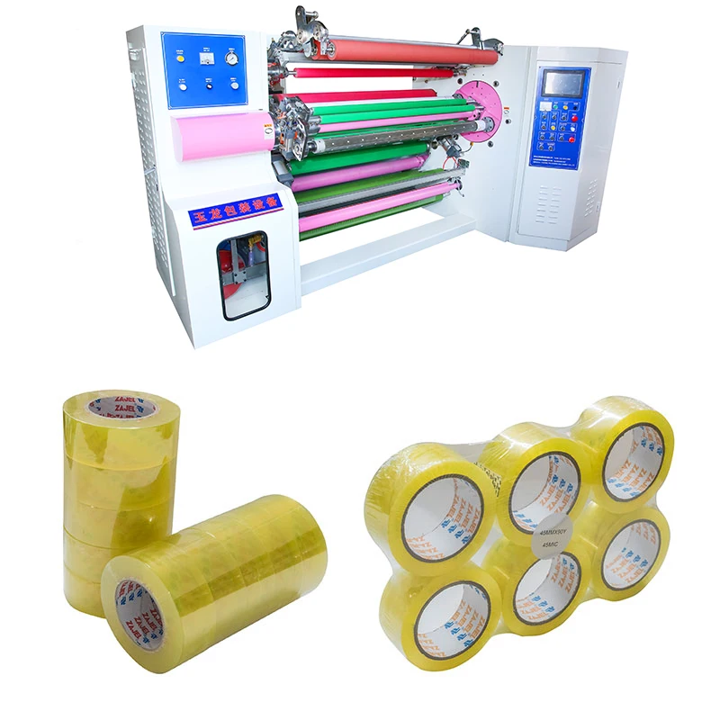 
Adhesive tape slitter rewinder bopp tape roll tape slitting rewinding machine 