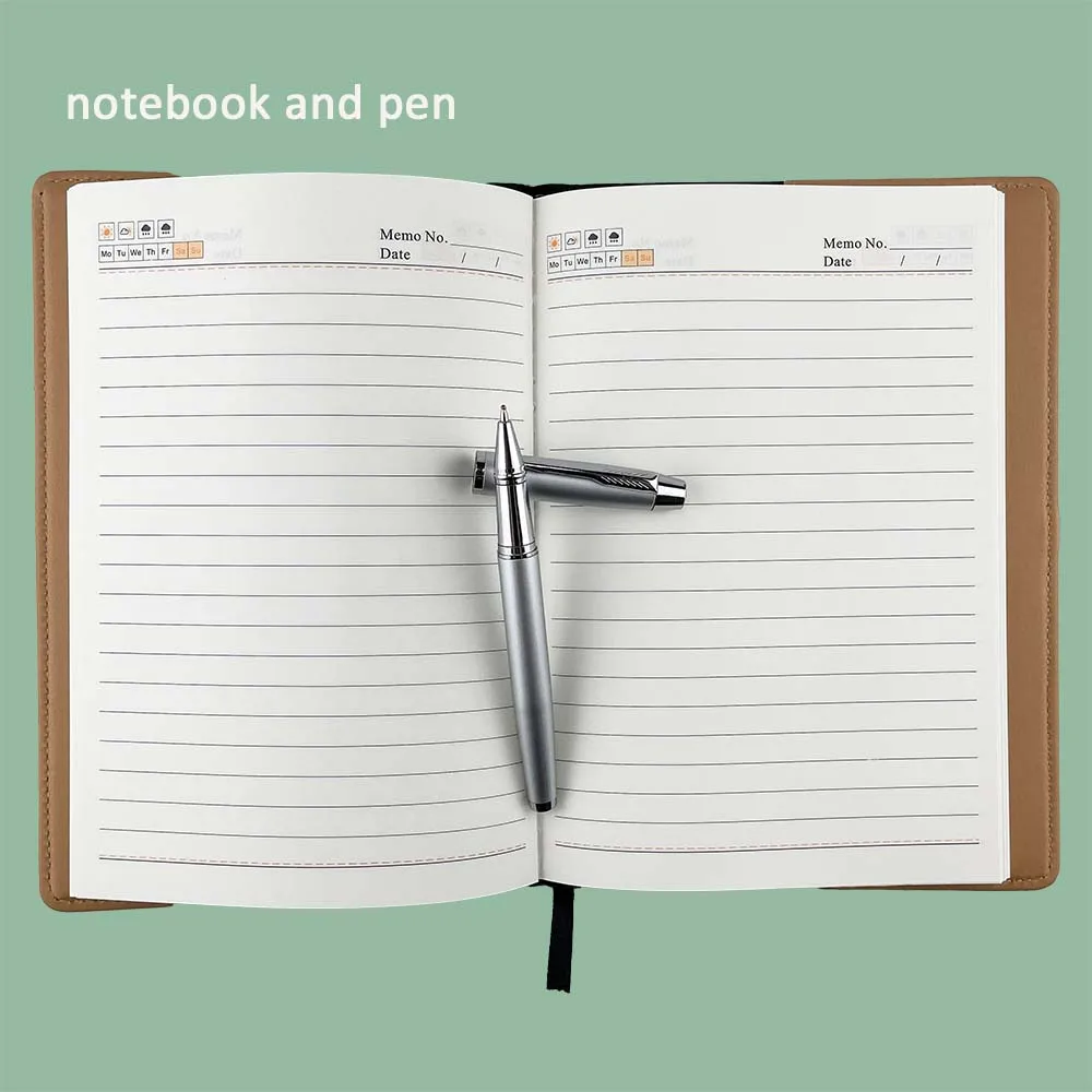GemFully LOW MOQ Luxury Custom Business Notebook Pen Gift Set with Stainless Steel Insulated Cups