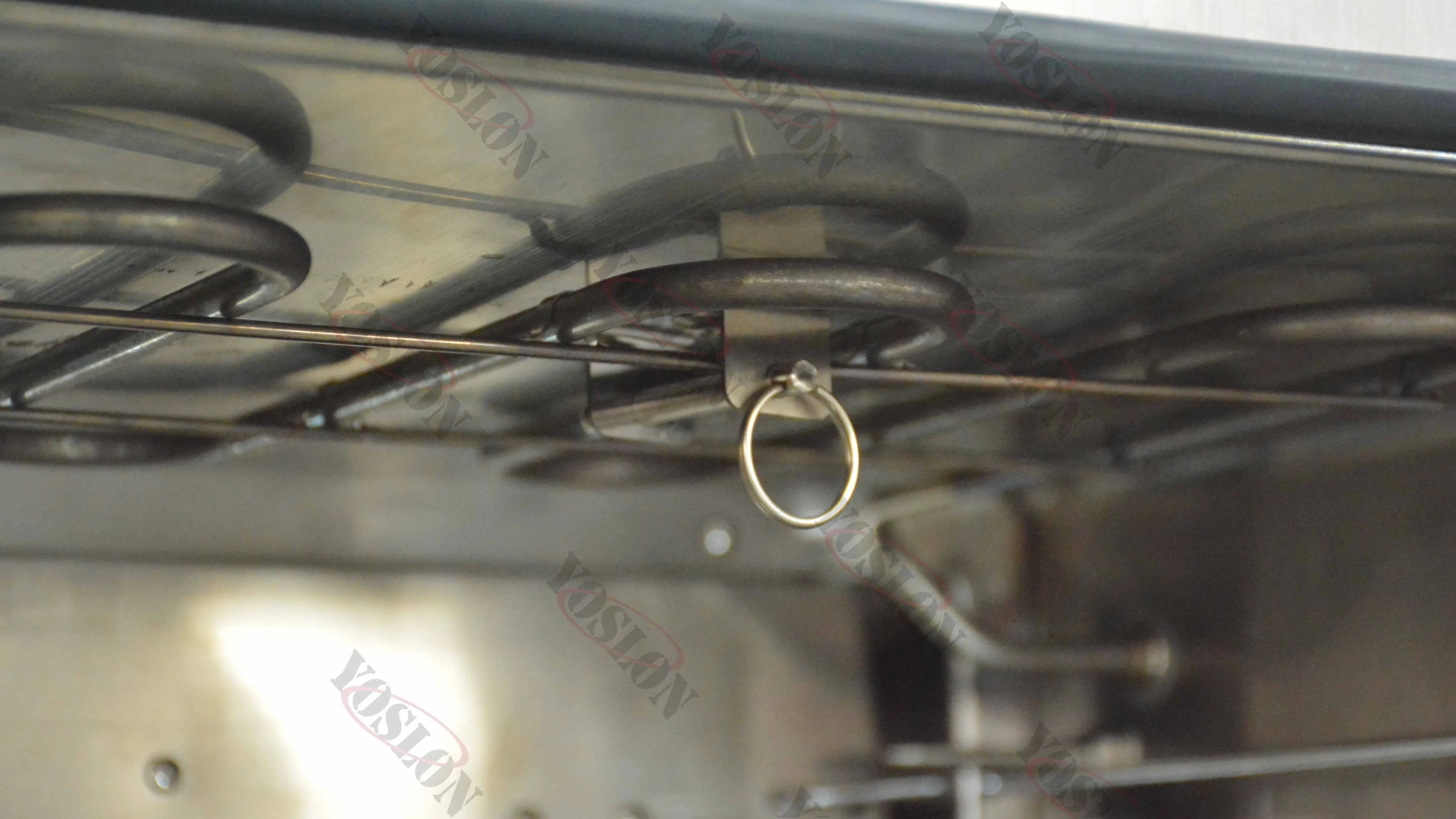 YOSLON China Commercial Industrial Electric Pretty Stainless Steel Bakery Lpg Gas Powered Pastry Convection Oven