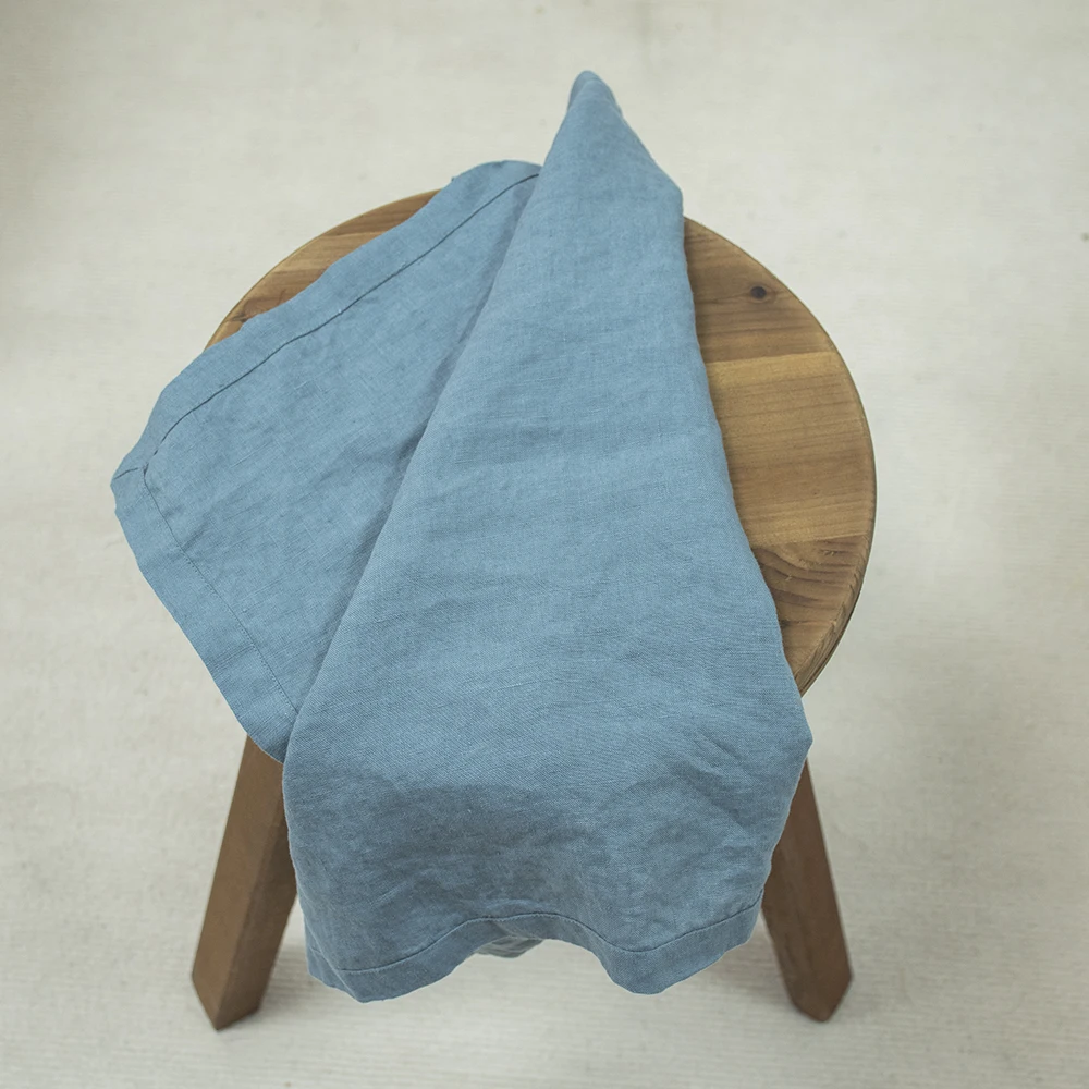 Christmas Wedding Rectangle Dinner Hotel rustic orange brown sage green glod natural pure linen napkins