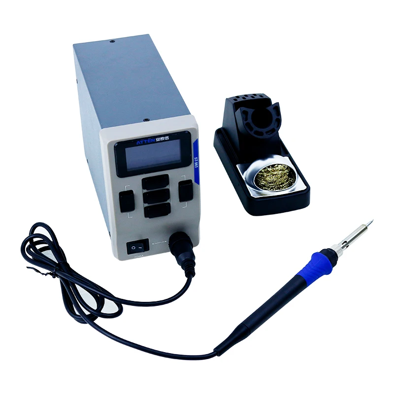 Electric Iron Hot Air Gun Soldering Stations Regulated Power Supply Atten Ms-300 Ms300 3 In 1 Rework Station