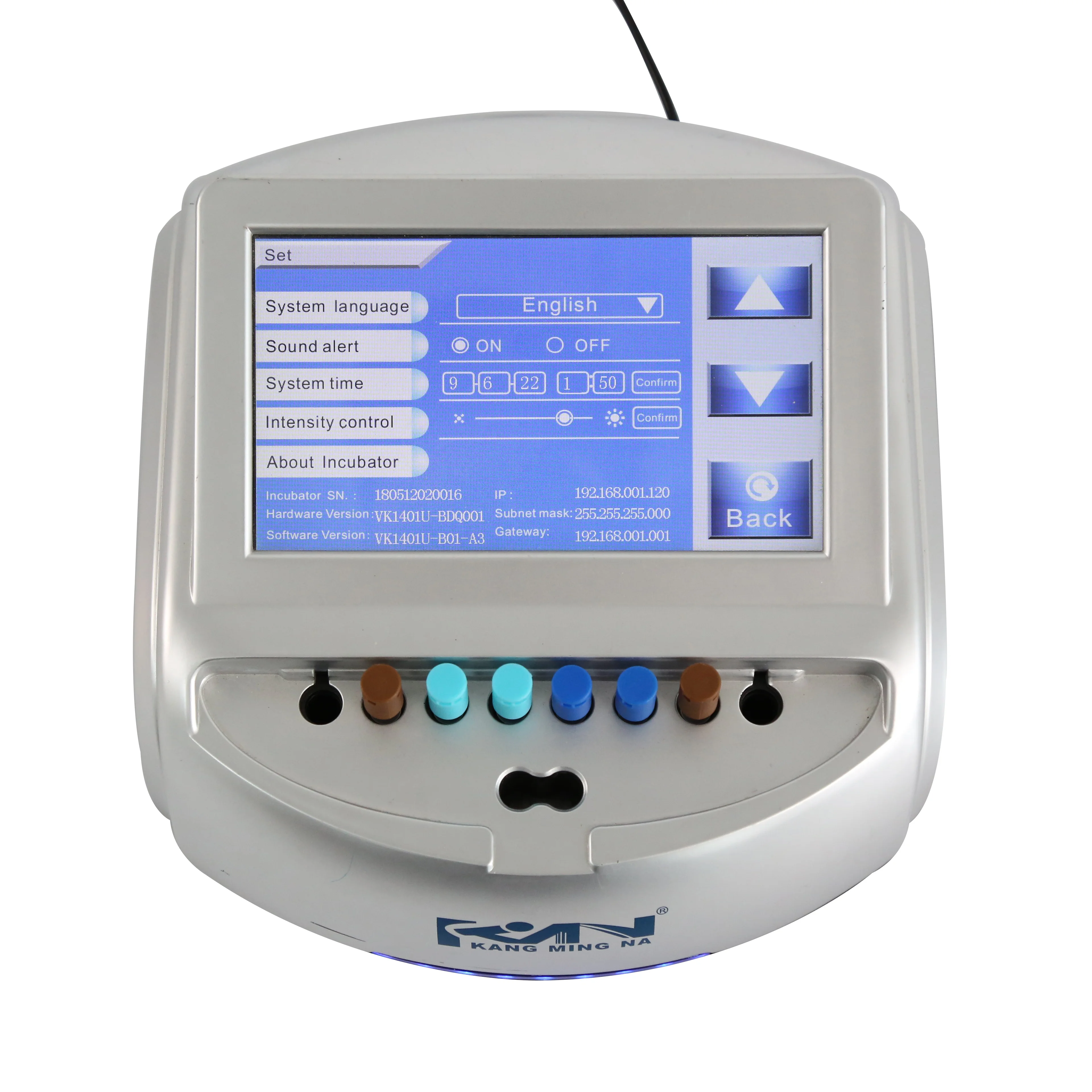 Super rapid self contained biological indicator incubator for sterilization testing control