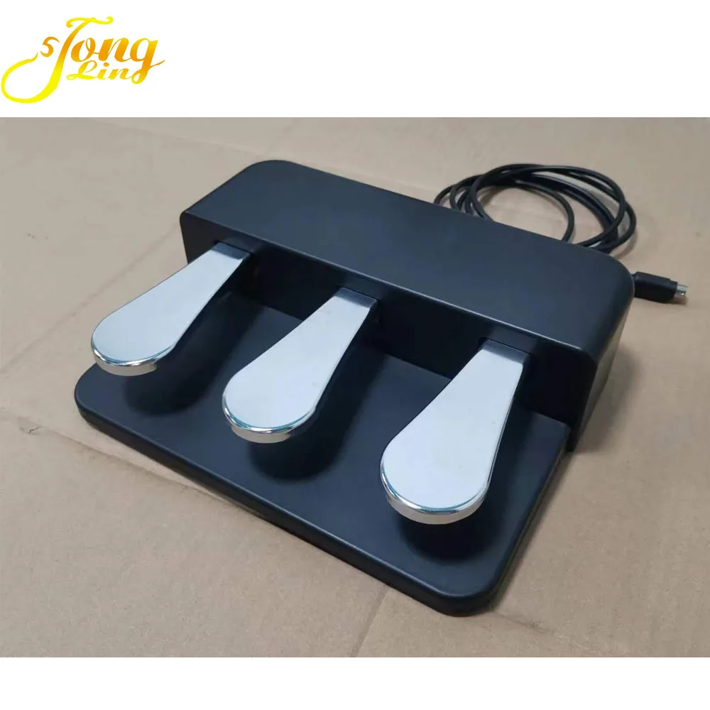 Wholesale Musical Instrument Accessories Keyboard 3 Sustain Pedal For Electric Piano
