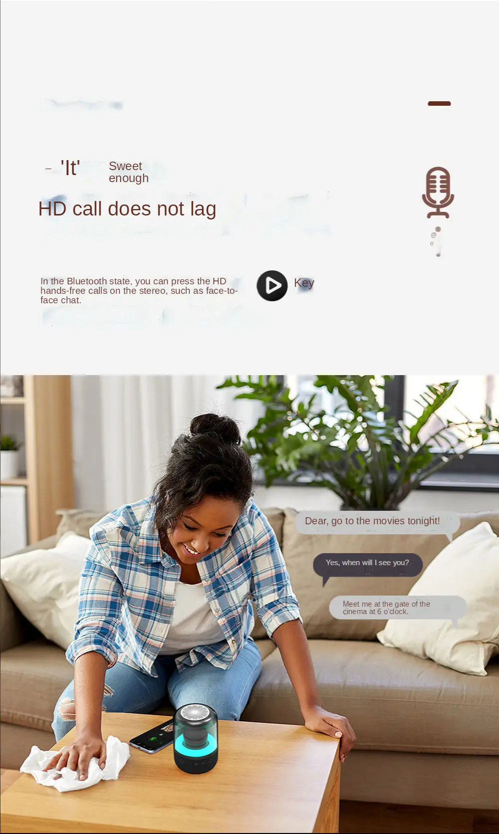 Innovative Products 2022 Reasonable Price Premium Quality Portable Smart Mini Speaker Bluetooth