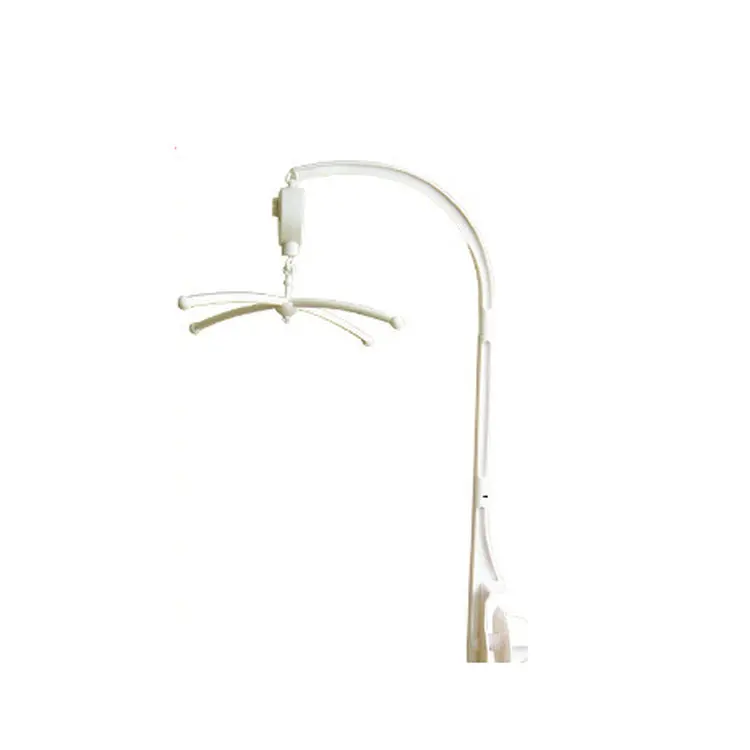 DIY Hanging Support White Nut Screw Baby Crib Mobile Arm Bracket and Bed Bell Holder