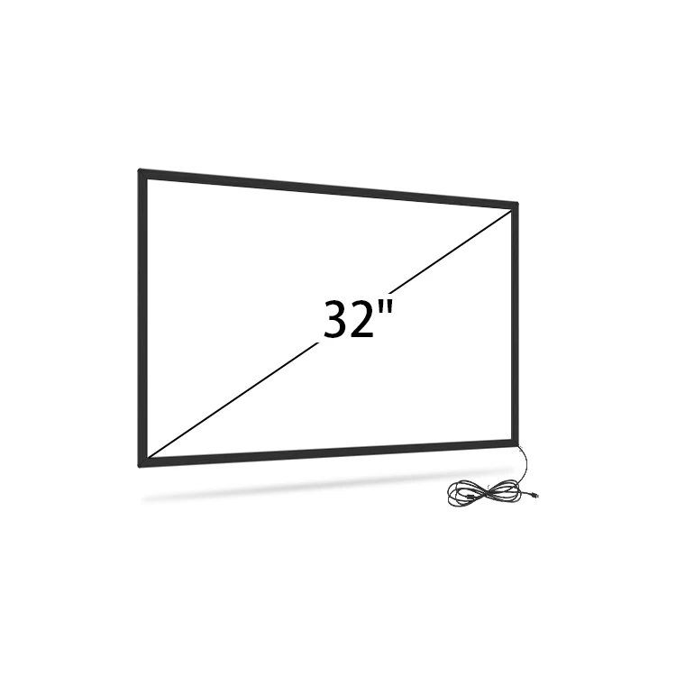 cheap 32 inch infrared IR pq labs touch screen frame for led lcd monitor