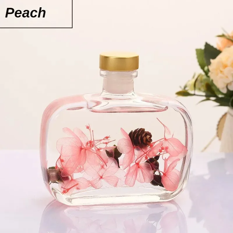 Bottle Reed Diffuser Sets Fruit Dry Flower Glass Aroma Hotel Collection Diffusers Air Freshener