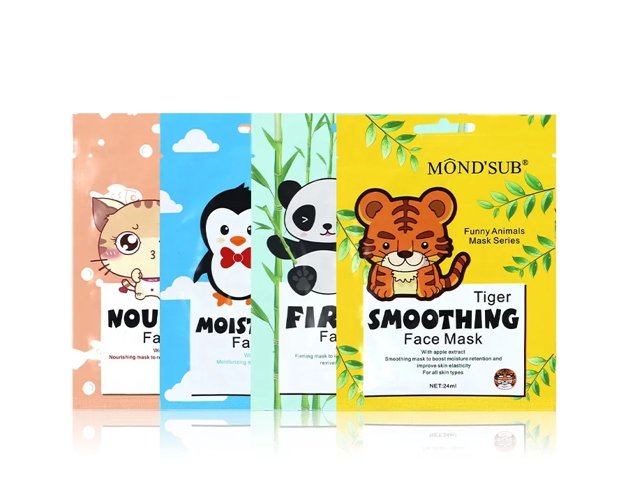 OEM Mascarilla Beauty маска для лица с животными глубоко увлажняющая отбеливающая принтом