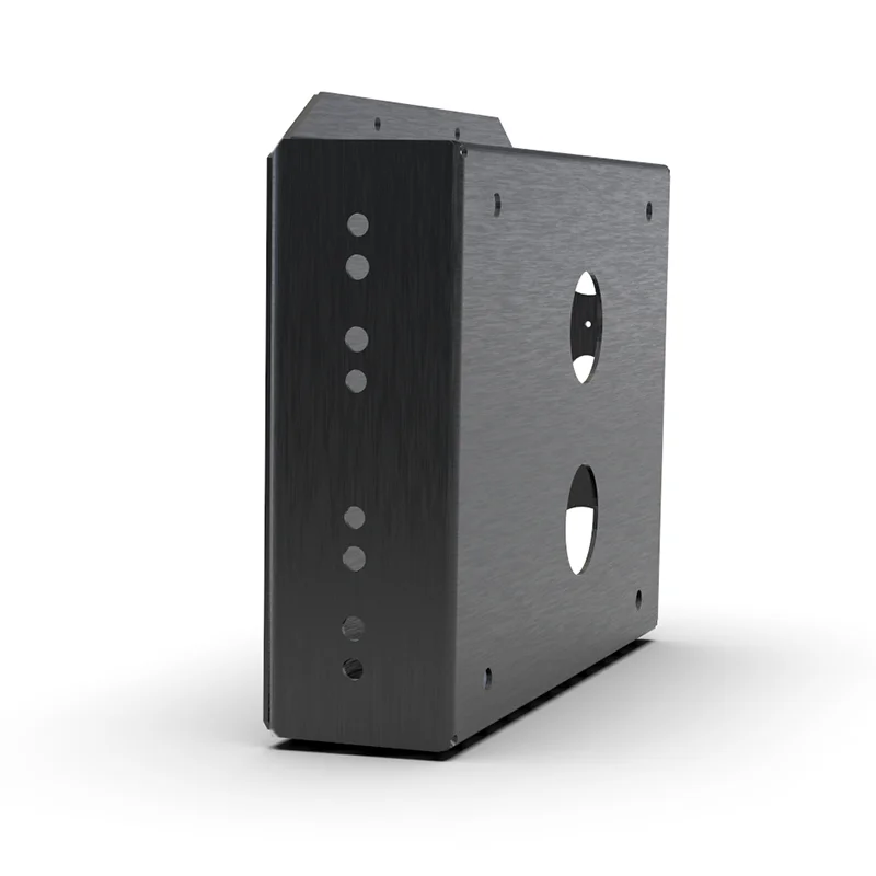 Customized sheet metal box electronic instrument chassis aluminum enclosure