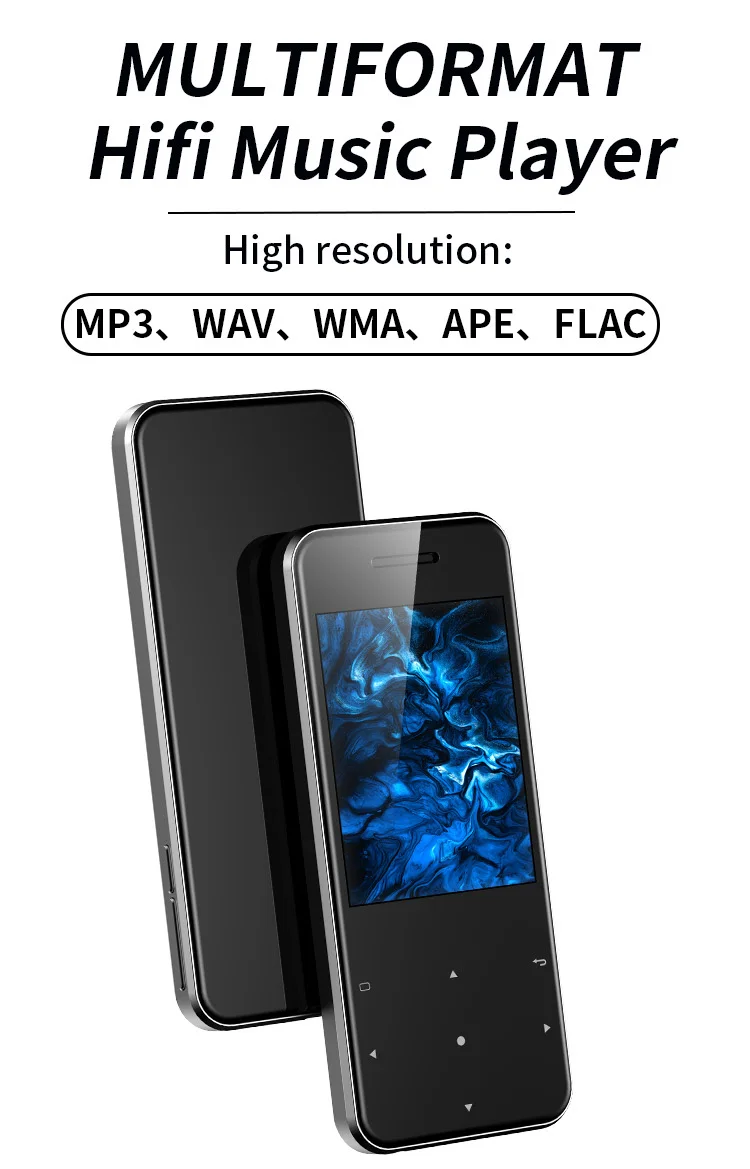 2.4 inch TFT screen songs free download support tf card mp3 mp4 music player