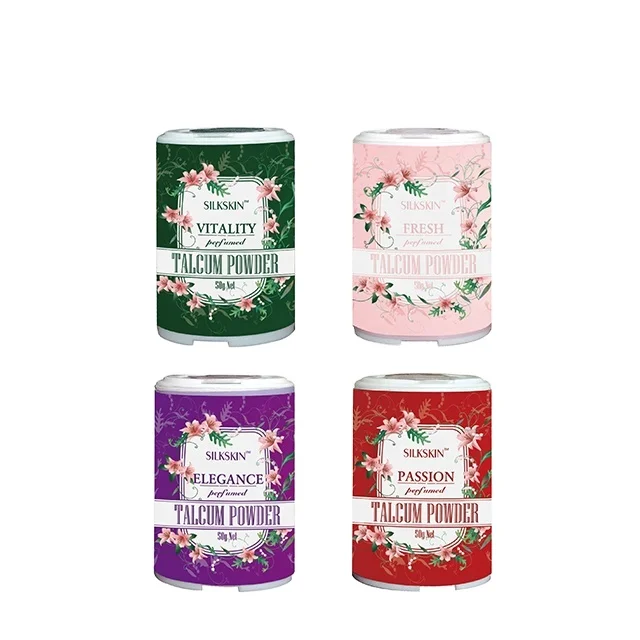 OEM Eco-friendly Wholesale Organic Fragrance Body Talcum Powder Excellent for Softer Skin Dust for Adults