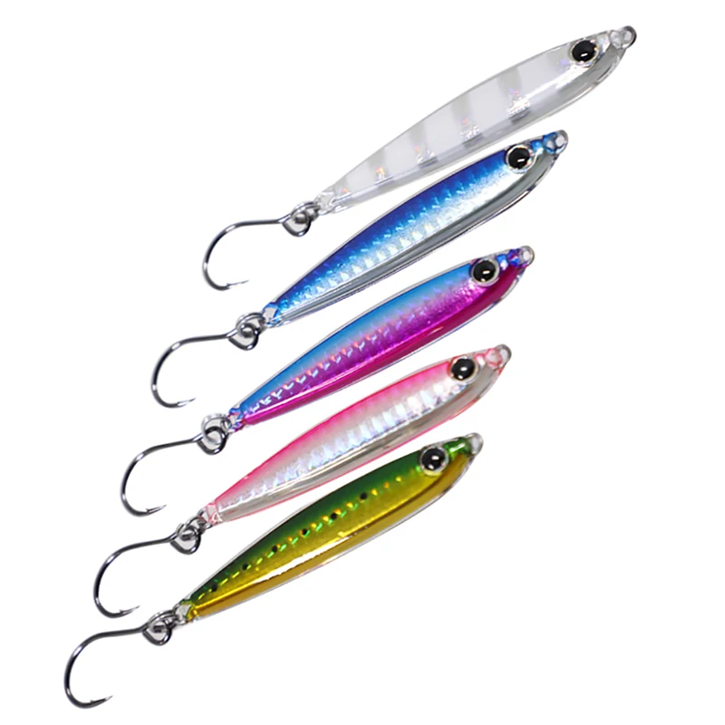Epoxy Resin fishing lures OEM resin coated lead jig lure jigging metal baits