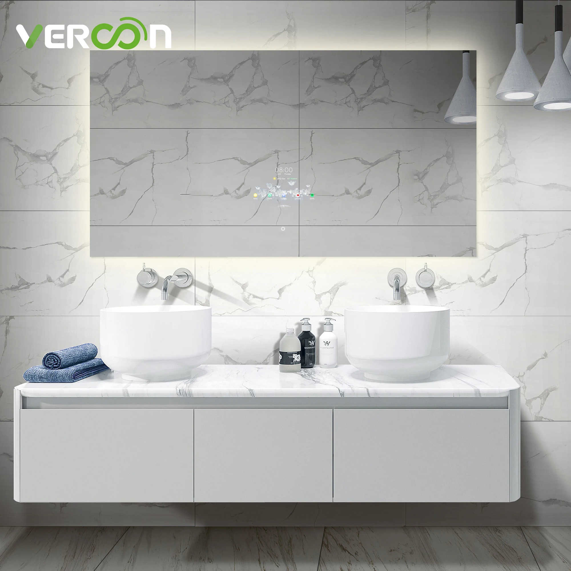 Vercon 2024 developed touch screen Sell well High cost performance smart mirror smart mirror magic intelligent mirrors with wifi