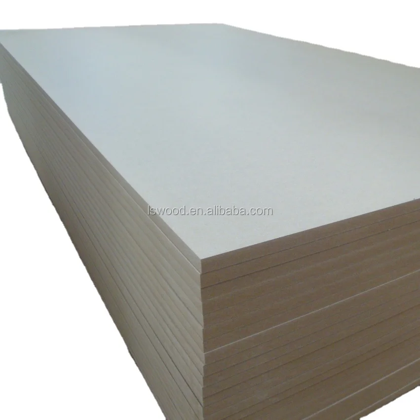 CARB P1 P2 cheap plain/raw mdf board/hardboard at wholesale price