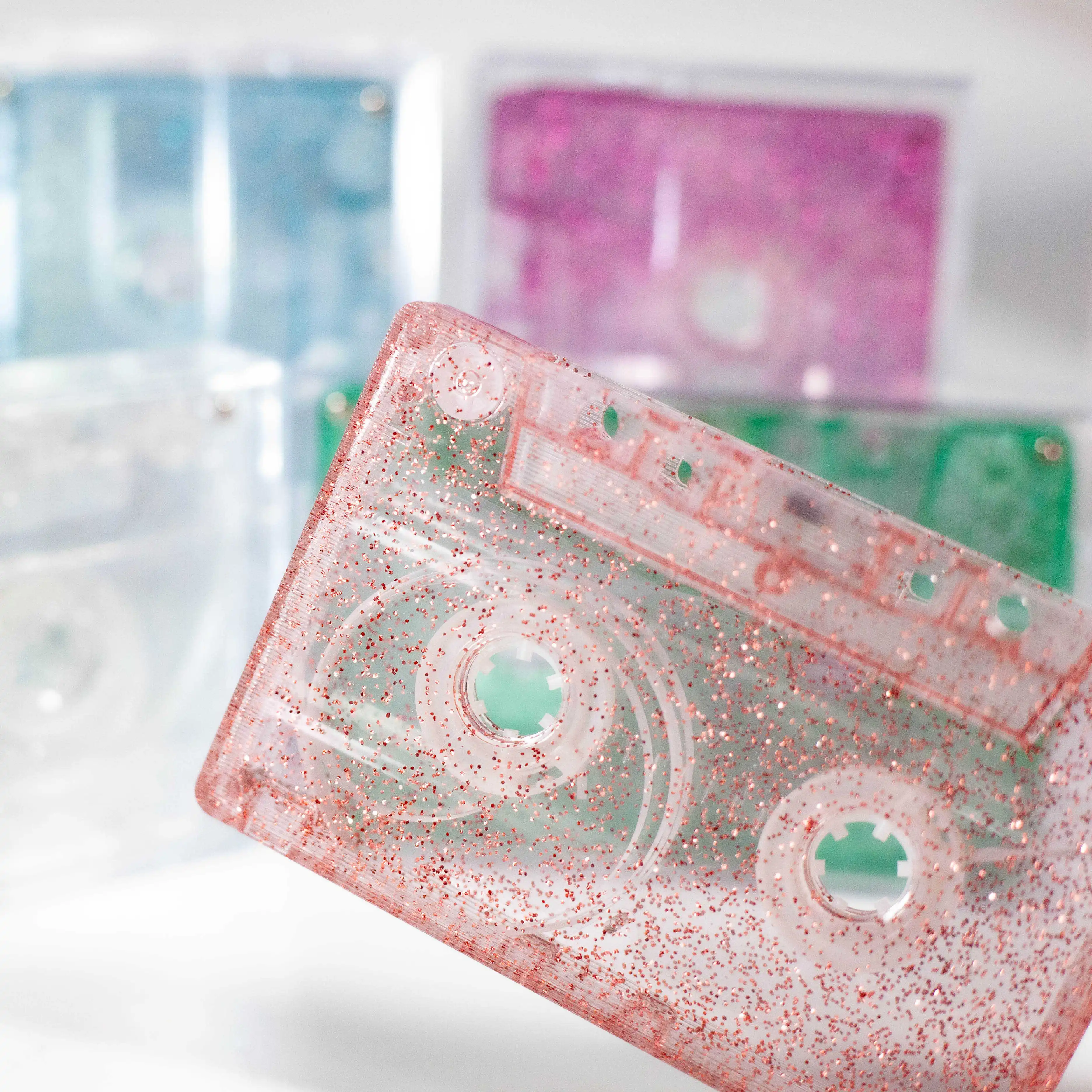 High Quality Ferric Tape Cassette Tapes Cassette Duplication with Rich Color Options