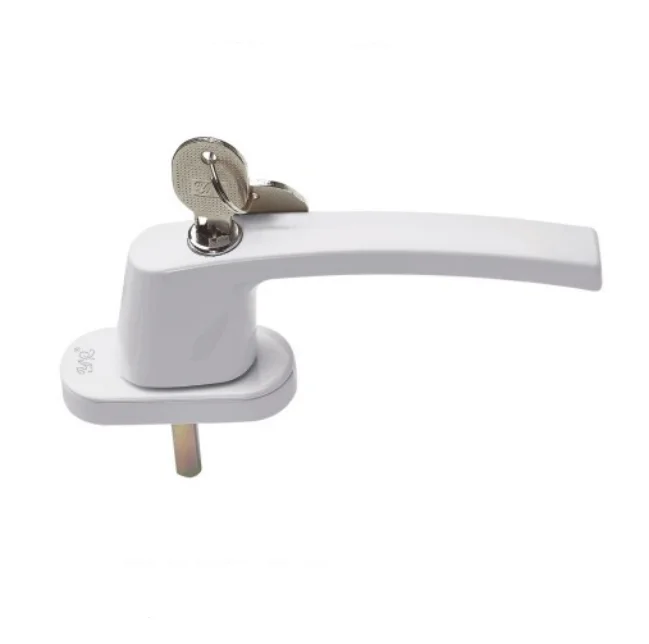 YE-UPH-01 UPVC profile window handle with security lock