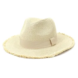 New Style 2022 Four Colors Beach Straw Hats Sun Block Fashion Colors Summer Autumn Men Women Unisex Outdoor Hats