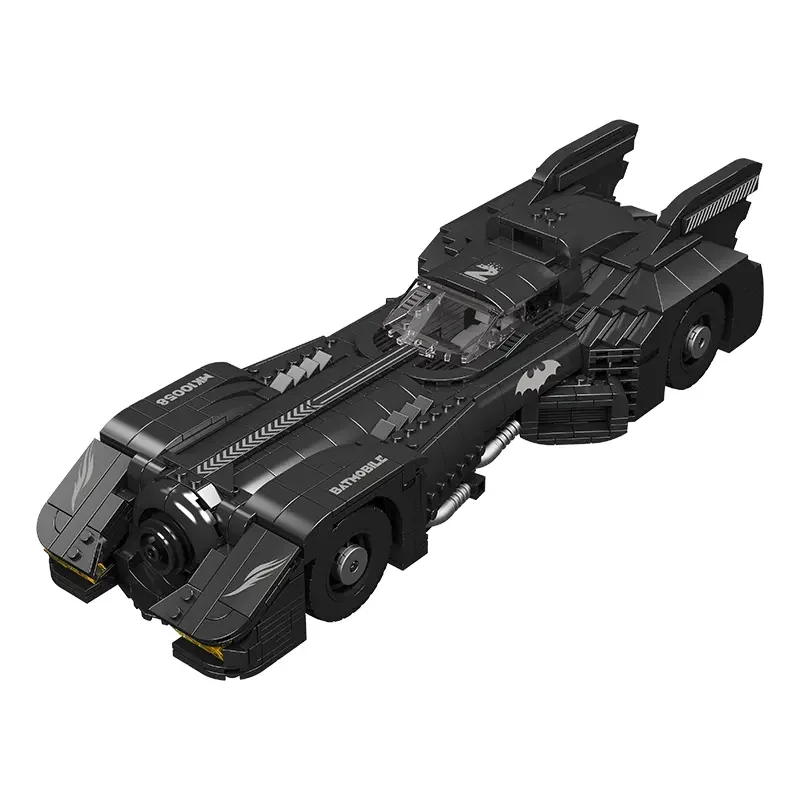 New  Mould King 10058 Creative Idea Series 1495PCS No. Bat Sports Car  Model DIY Super Car Intelligent Building Block