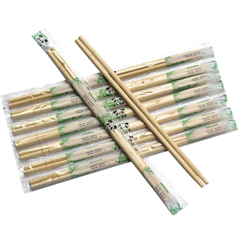 High quality factory supply best price 21cm or 24cm  one off bamboo chopsticks