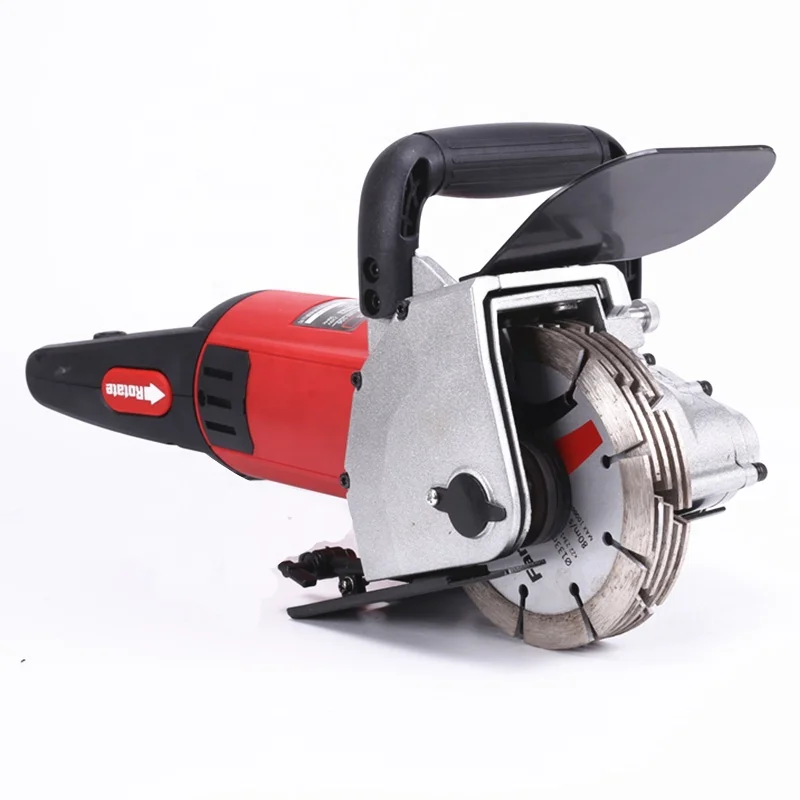 Electric concrete brick wall chisel groove slotting cutting chaser machine power tools