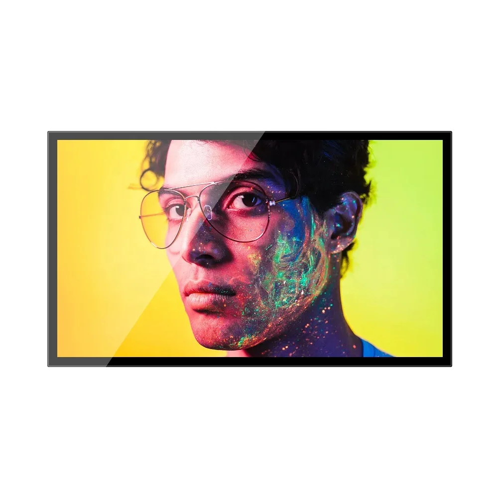 43 49 65 inch wall mounted digital signage touch lcd ad display screen menu board advertising equipment