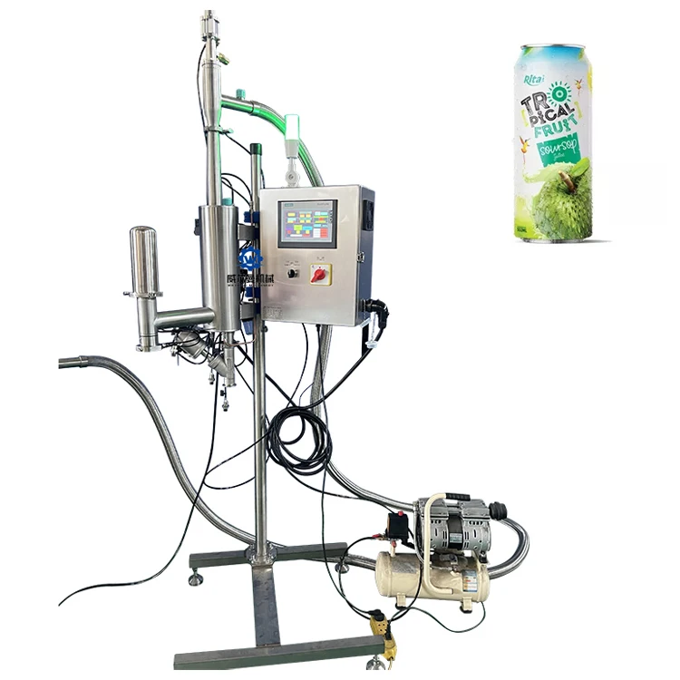 Factory Direct Price Liquid Nitrogen Dosing Device Doser For Pop Can Soft Drink Bottling Line