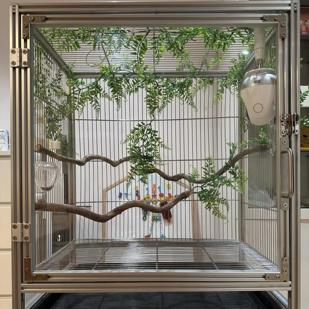Factory Direct Wholesale Bird Cage Parrot Cage Home Use Cage Large Bird Villa Home Use